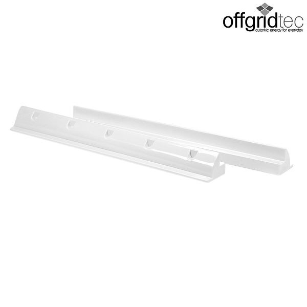 Offgridtec Solarmodul-Spoiler weiß 68cm Halterung Heavy Duty, 8-01-006565