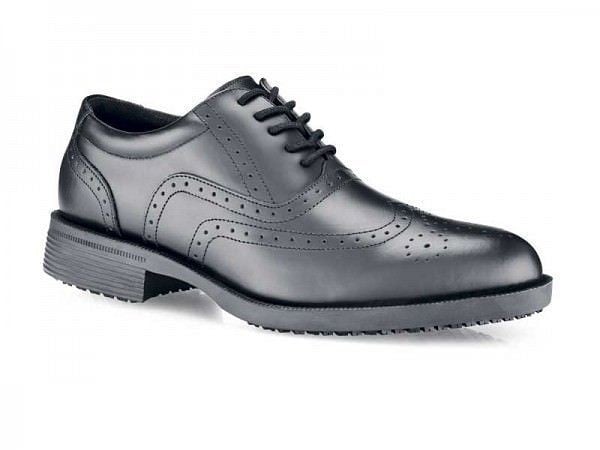 Shoes for Crews Herren Arbeitsschuhe EXECUTIVE WING TIP IV, schwarz, Größe: 45, 20301-45