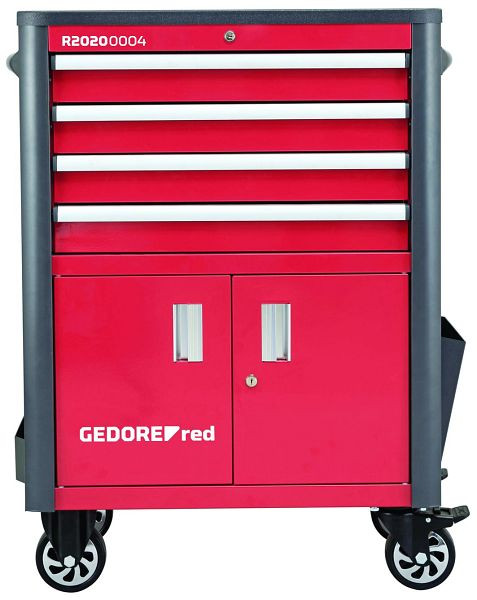 GEDORE red Werkstattwagen WINGMAN 4 Schubladen 1034x724x470, 3301688