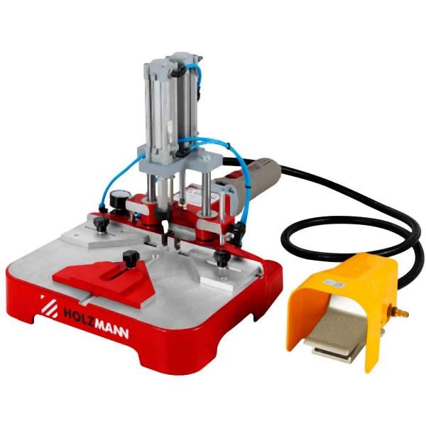 Holzmann Pneumatische Doppel-Keilnutfräsmaschine, KNF2PNEU_230V