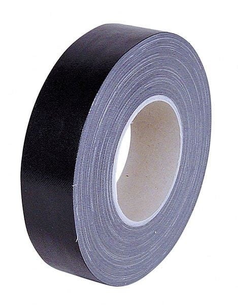 ProGlass Gewebeklebeband schwarz, 38 mm breit, Rolle zu 50 m, STG-3850