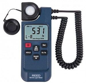 REED LED Beleuchtungsmessgerät / LED Luxmeter, R8140