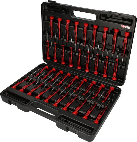 KS Tools Feinmechanik-Schraubendreher-Satz, 37-teilig, 500.7150