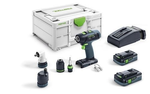 Festool Akku-Bohrschrauber T 18+3 HPC 4,0 I-Set, 576455