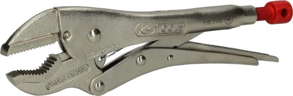 KS Tools Gripzange, V-Backen, 225mm, 115.1152