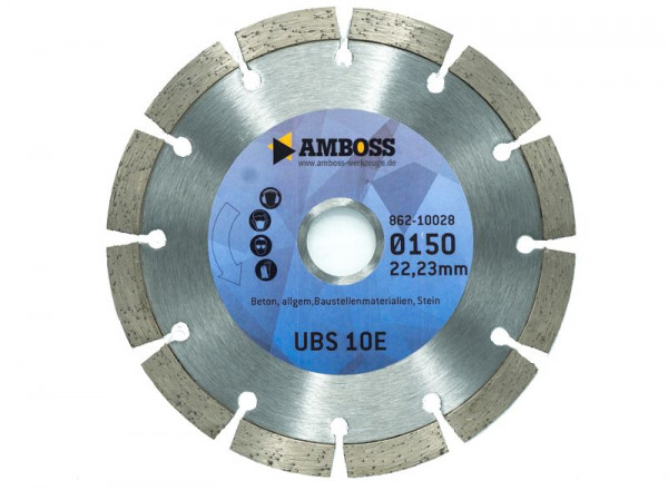 Amboss Werkzeuge UBS 10E Diamant Trennscheibe 230 x 2.8 x 22.23, 862-10042