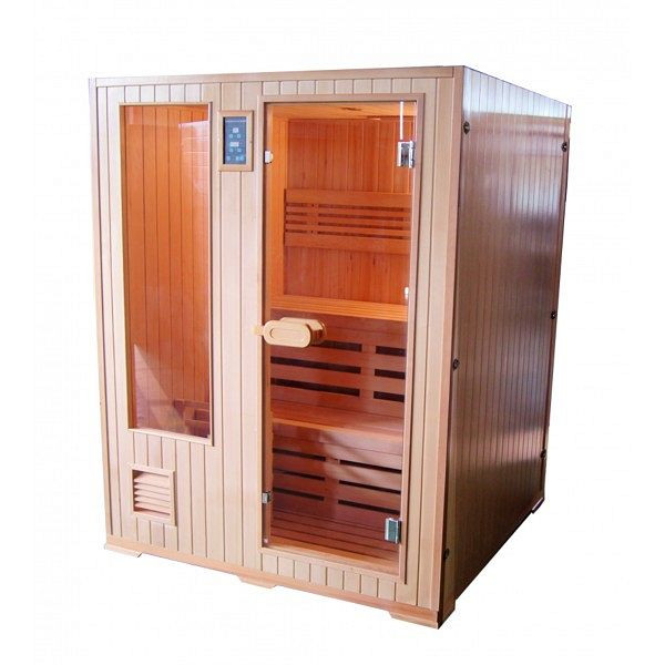 Sanotechnik HELSINKI Sauna, 3 Personen, 150x150x190 cm, H60330