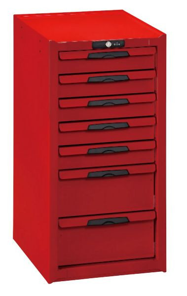 Teng Tools PRO-Seitenschrank, 7 Schubladen, rot, TCW-CAB01