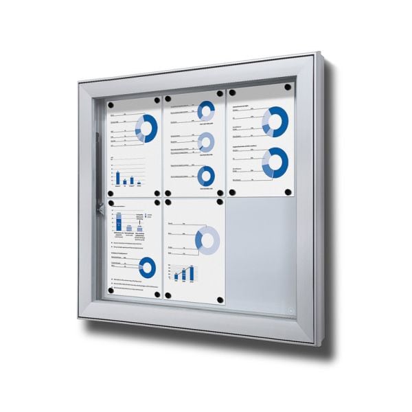 Showdown Displays Schaukasten Außen Premium (6xA4), SCL6xA4PH