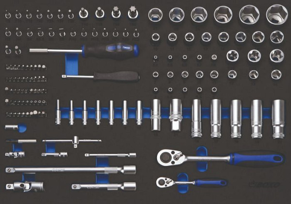 Boxo 1/4" & 1/2" Werkzeugsatz 203-Tlg, BXE017