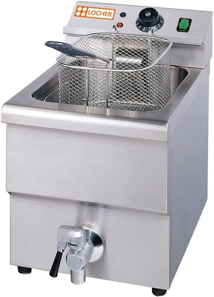 Locher Elektro-Fritteuse 6 Liter Becken LFE6, 132506