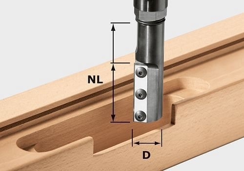 Festool Nutfräser-Wendeplatten HW KN D24/50 WP/K, 497456