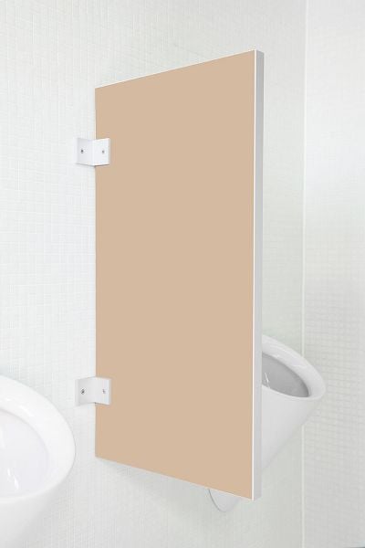 KEMMLIT Standard Urinaltrennwand Novara aus Holzwerkstoff Cappuccino, 15120018