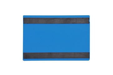 KROG Magnettasche 2 Magnetstreifen A6 blau, 5902092a