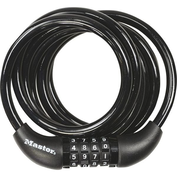 Master Lock Spiralkabel 180cm 8221EURDPRO, 675747