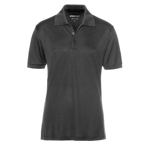 4PROTECT UV-Schutz-Poloshirt MADISON, grau, Größe: XS, 3336-XS