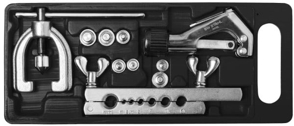 SW-Stahl Bördelgerät für Bremsleitungen, 10-teilig, 24510L
