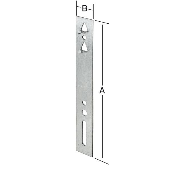 Vormann Hessenkralle 140 x 20 mm, sendzimir verzinkt, VE: 25 Stück, 000272140Z