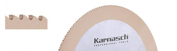 Karnasch Metallkreissägeblatt HSS CO 5% beschichtet 300x2,5x32mm 160 HZ, 51340300130