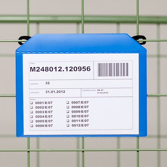 KROG Gitterboxtaschen mit Einhängehaken, DIN A4 quer, 5904053