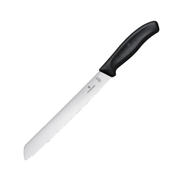 Victorinox Brotmesser 21cm schwarz, CX745