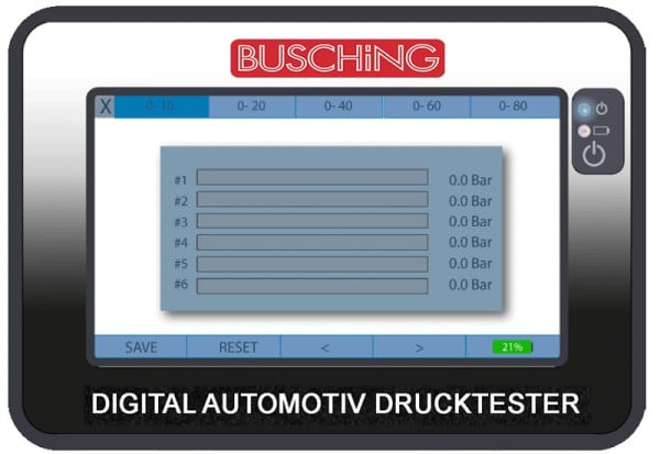 Busching Tablet-Monitor 7"-Farb-TFT-Display, Touchscreen/Software/USB/RJ-Anschluss/Ladekabel, 100932