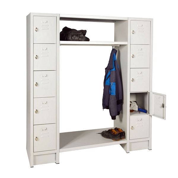 KEMMLIT Umkleideschrank Braga, Zweiseitig, Top-Qualität, 910SM0101