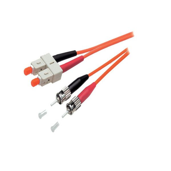 shiverpeaks BASIC-S, Duplex Patchkabel SC/ST 50/125µ, OM2, 5,0m, BS77915