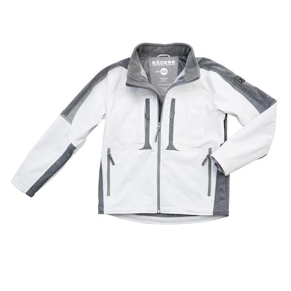 Excess Active PRO Jacket weiß-grau, Größe: XL, 216-2-41-1-WG-XL