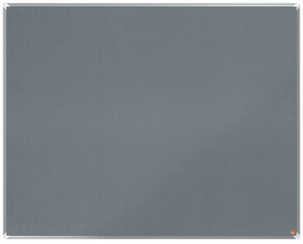 Nobo Premium Plus Filz-Notiztafel 120 x 150 cm, Farbe: Grau, 1915198