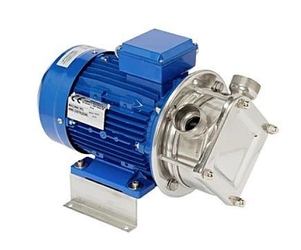 Krenn Umwelttechnik Impellerpumpe MENC30 Edelstahl, 7.980 l/h, 400V, Einbauversion selbstsaugend, 30ip