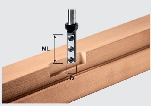 Festool Nutfräser-Wendeplatten HW S12 D16/50 WP, 497454