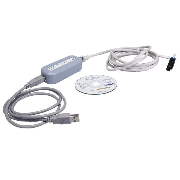 JUMO PC-Interface mit Umsetzer USB/SPI mit Adapter (Buchse), 00553388