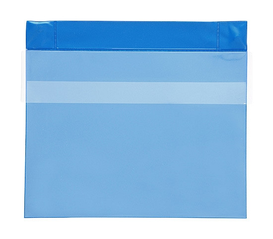 KROG Neodymtasche A 4 quer mit Klappe, blau, 5902068