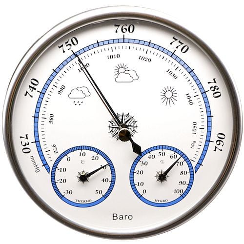 Technoline Thermometer, Abmaße: 128 x 128 x 42 mm, WA 3090