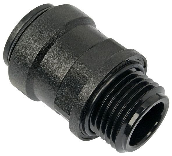 timmer BG-GE-18-1/2-KU, Gerade Einschraubverschraubung - zylindrisch, mit O-Ring-Abdichtung, Rohr-AußenØ: 18 mm, Gewinde: 1/2'', VE: 10 Stück, 03070200