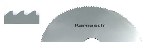 Karnasch VHM-Kreissägeblatt DIN 1837 A 80x0,40x22mm160Z, 56000080040