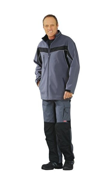 Planam Plaline Softshelljacke, schiefer/schwarz, Größe XS, 2706040