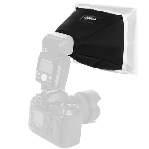 Walimex Universal Softbox 15x20cm für Kompaktblitze, 16947