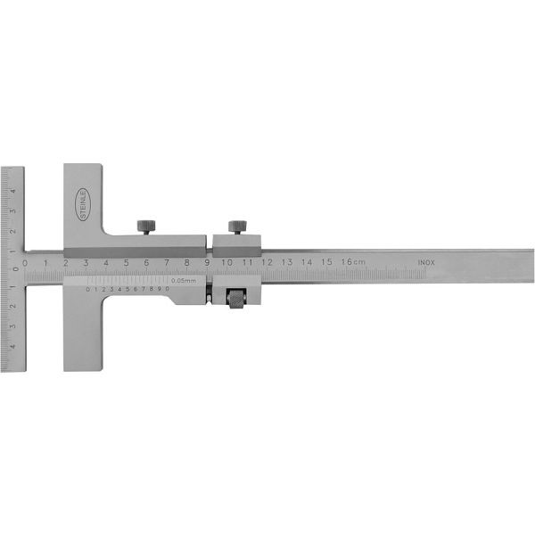 STEINLE Anreiss Messschieber 160 mm, mit Messbrücke, 54060160