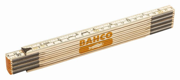 Bahco 2m Zollstock, Holz, VE: 25 Stück, WR2-MM