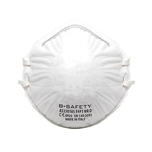 B-SAFETY pure breath Atemschutzmaske, FFP1, VE: 10 Stück, AS330105