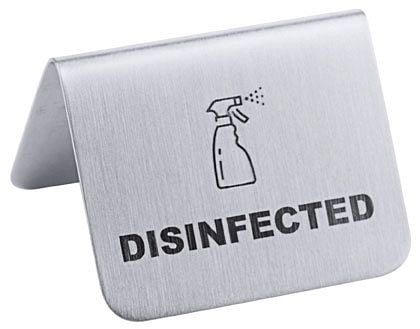 Contacto Schild DISINFECTED, 1053/044