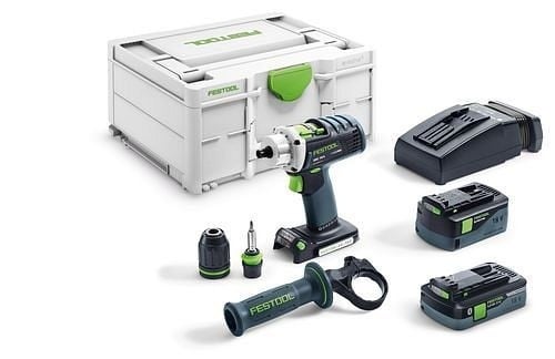 Festool Akku-Bohrschrauber DRC 18/4 5,2/4,0 I-Plus QUADRIVE, 576459