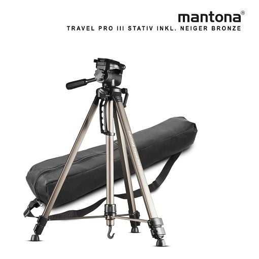 Mantona Basic Travel Pro III bronze, 20082