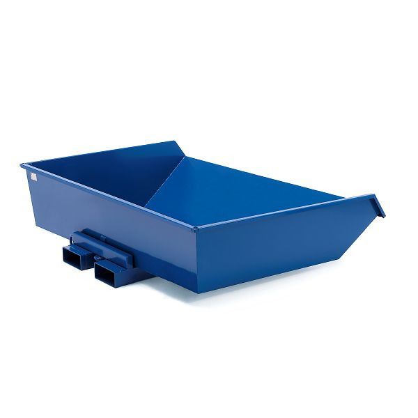 AJ Kippcontainer HEAP, niedrig, 1160 Liter, blau, 305024