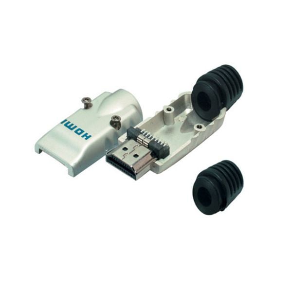 shiverpeaks BASIC-S, HDMI-Stecker, Metall, Selbstmontage, BS77405