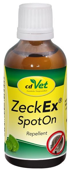 cdVet ZeckEx SpotOn 50ml, Länge: 3,6 cm, Breite: 3,6 cm, Höhe: 10 cm, 755