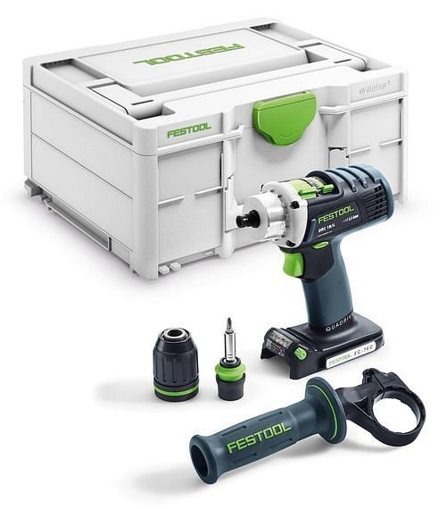 Festool Akku-Bohrschrauber DRC 18/4-Basic QUADRIVE, 576458