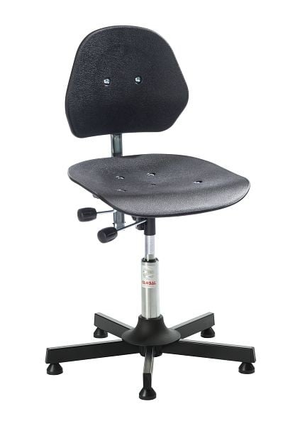 Global Professional Seating Solid Universalstuhl niedrig, Stahlfußkreuz, 5030100